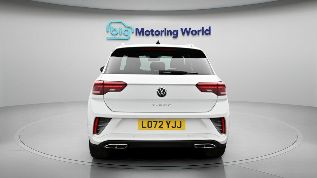 Volkswagen T-Roc R-line LO72YJJ White #6
