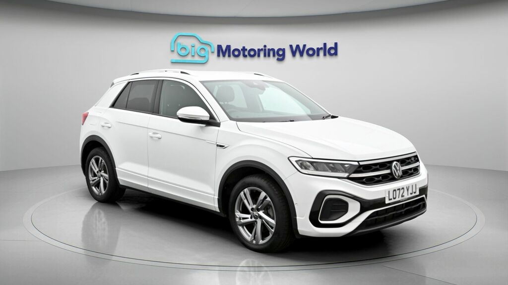 Volkswagen T-Roc R-line LO72YJJ White
