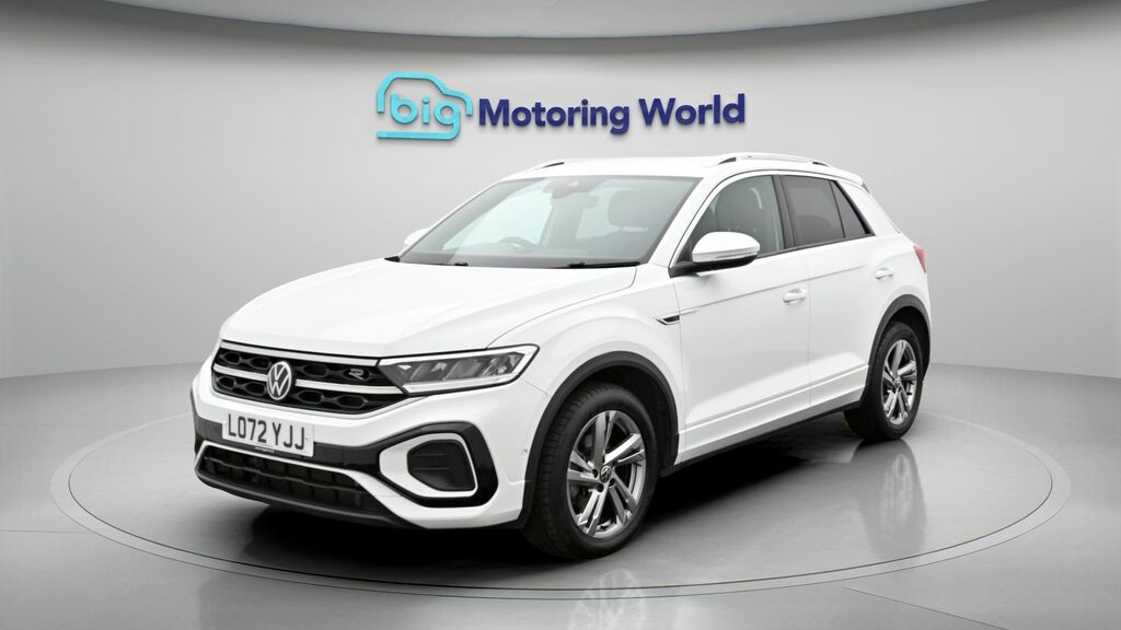 Volkswagen T-Roc R-line LO72YJJ White #3