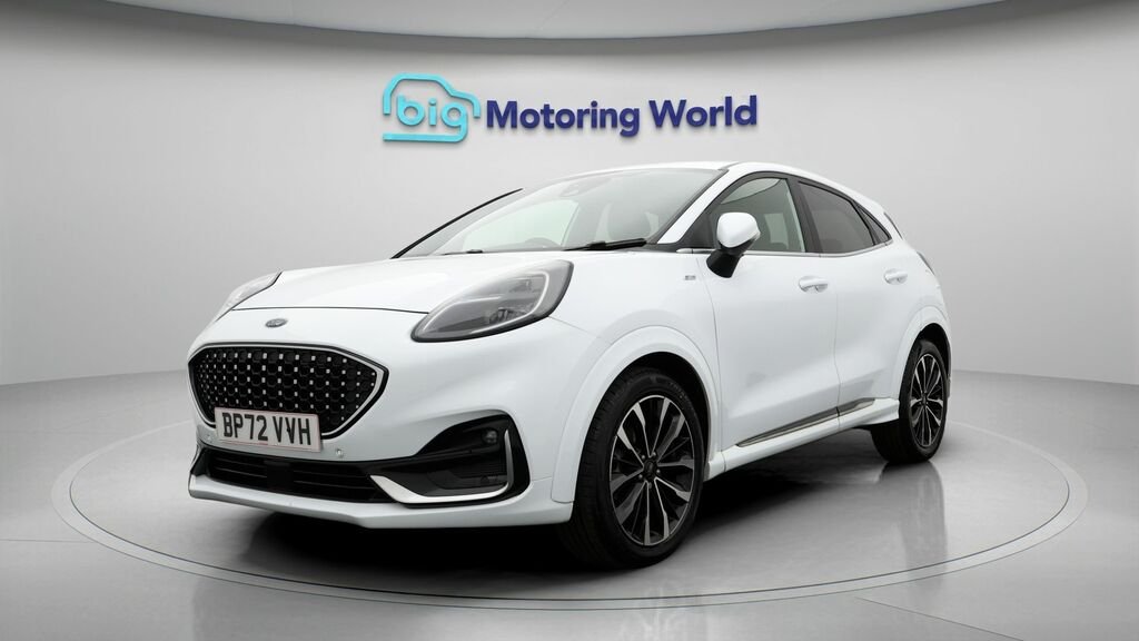 Ford Puma St-line Vignale BP72VVH White #3