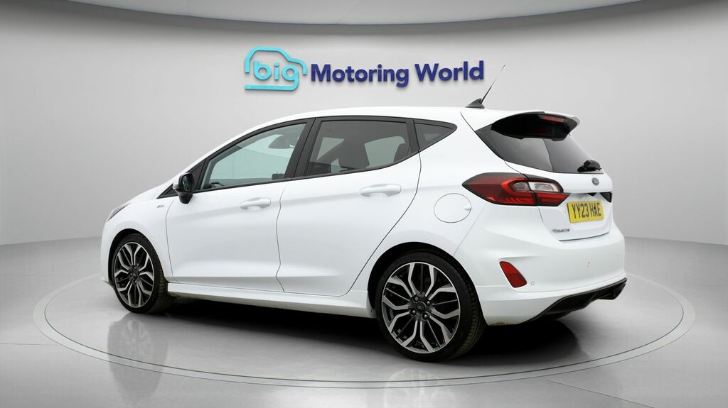Ford Fiesta St-line X YY23HAE White #5