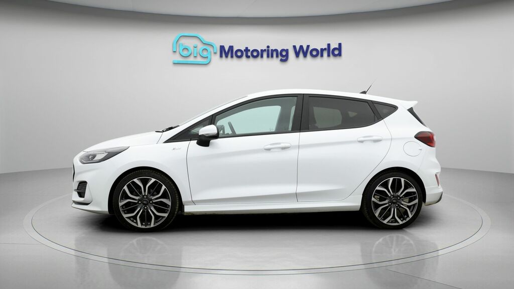 Ford Fiesta St-line X YY23HAE White #4