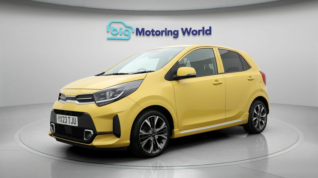Kia Picanto Gt-line YX23TJU Yellow #3