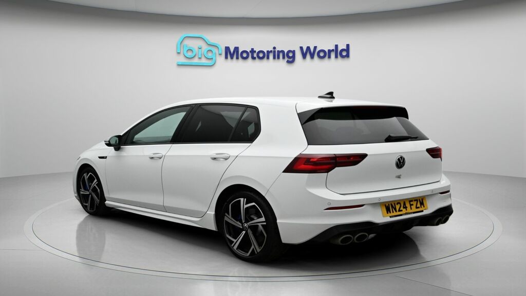 Volkswagen Golf R White #5