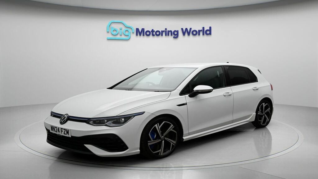 Volkswagen Golf R White #3