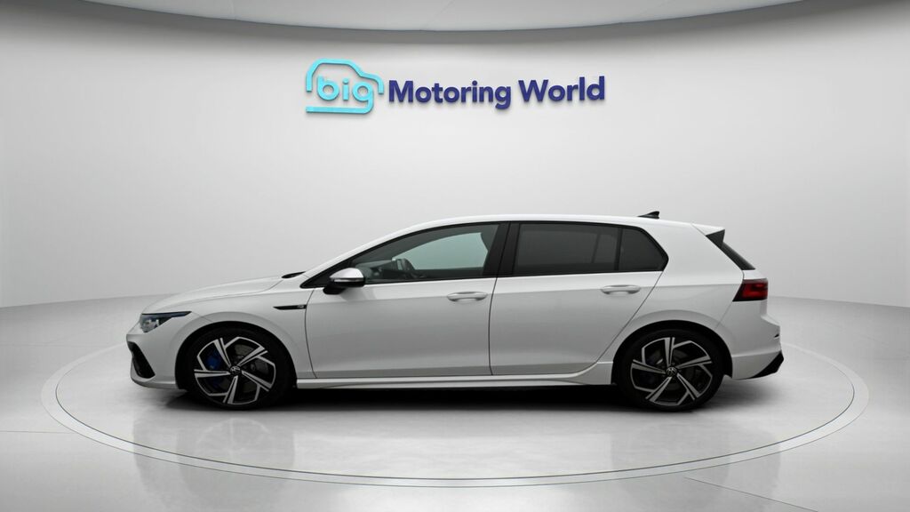 Volkswagen Golf R White #4