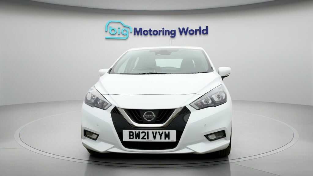 Nissan Micra Acenta White #2