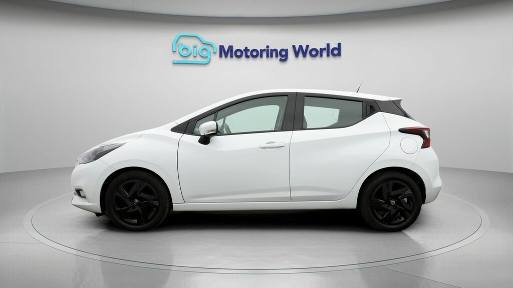Nissan Micra Acenta White #4