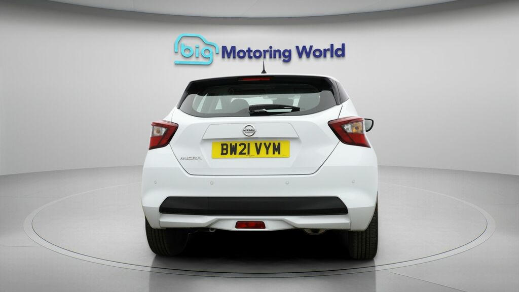 Nissan Micra Acenta White #6