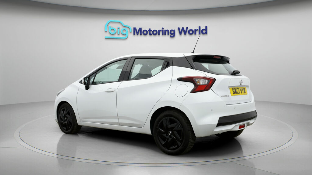 Nissan Micra Acenta White #5