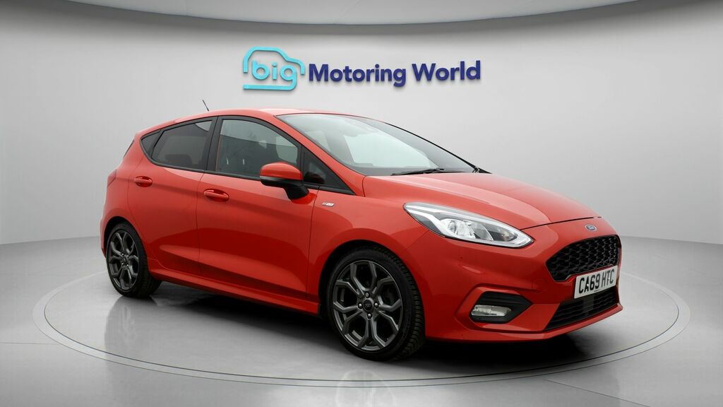 Ford Fiesta St-line X Red