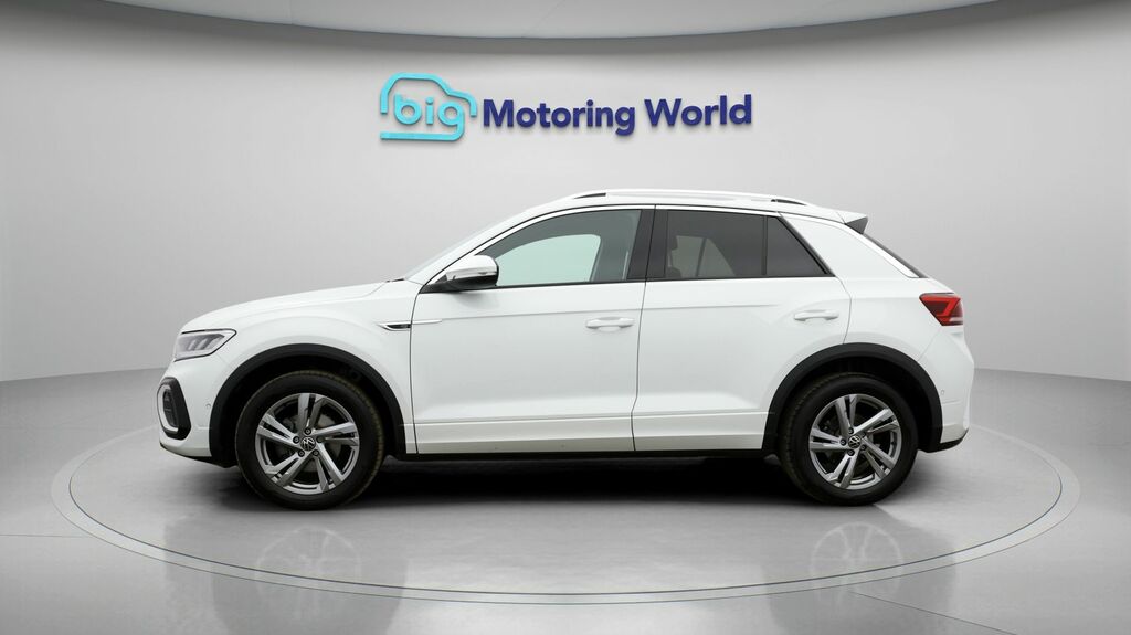 Volkswagen T-Roc R-line VE73WXG White #4