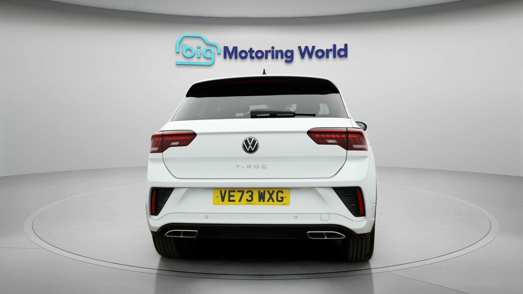 Volkswagen T-Roc R-line VE73WXG White #6