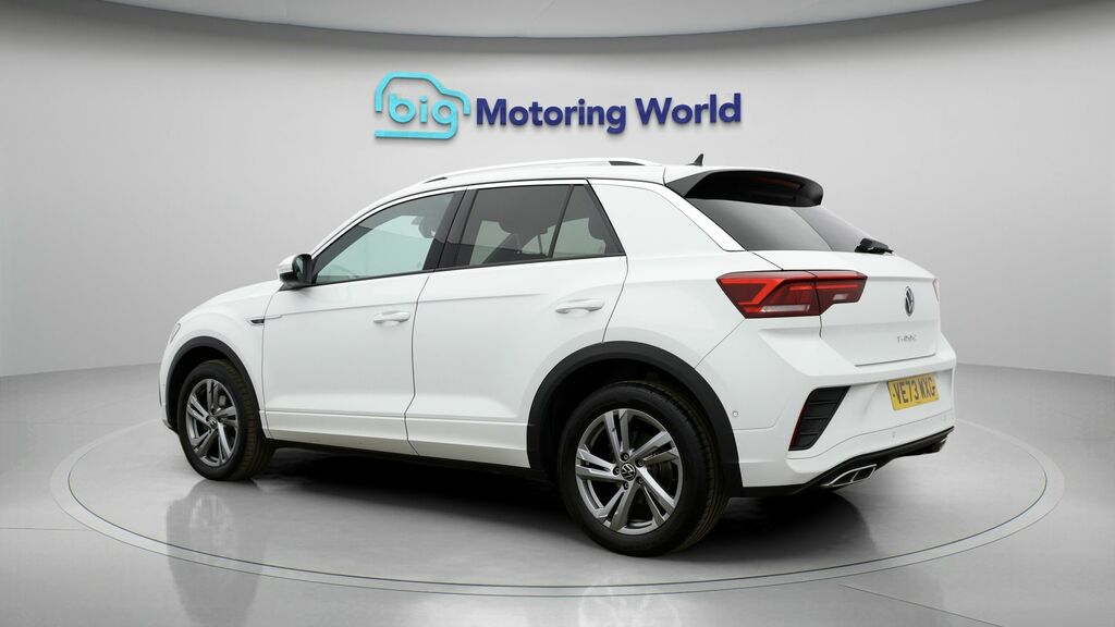 Volkswagen T-Roc R-line VE73WXG White #5