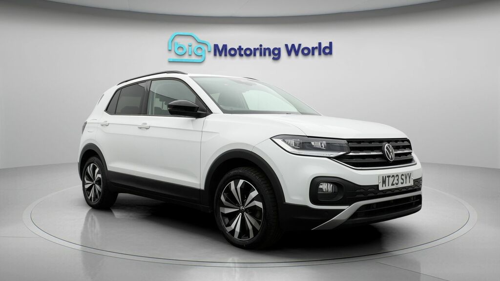 Volkswagen T-Cross Black Edition White