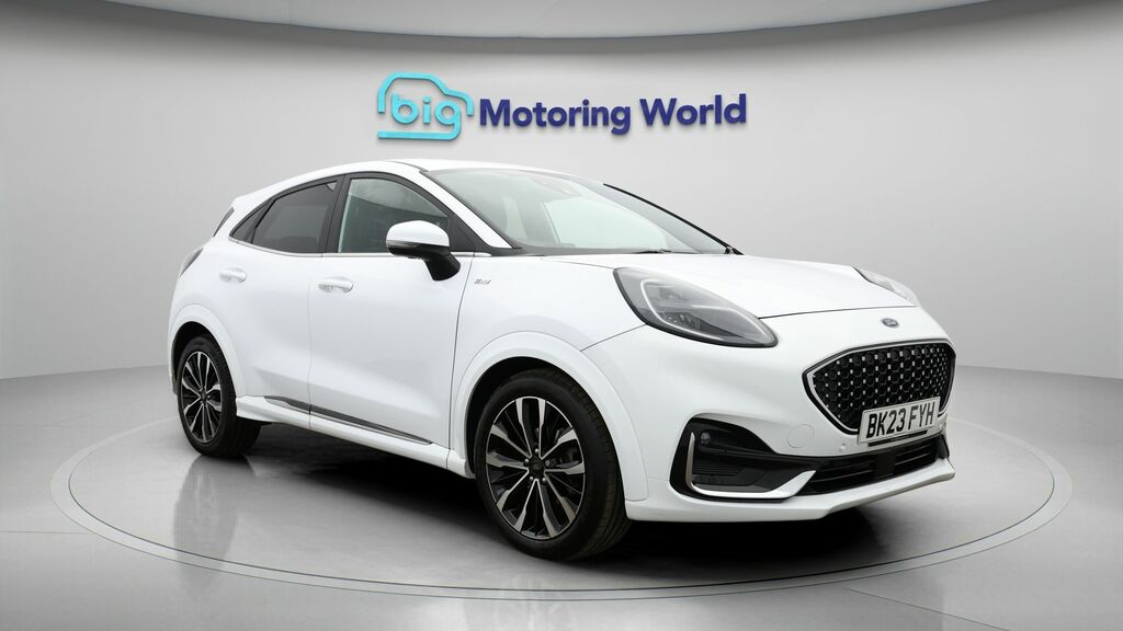 Ford Puma St-line Vignale BK23FYH White