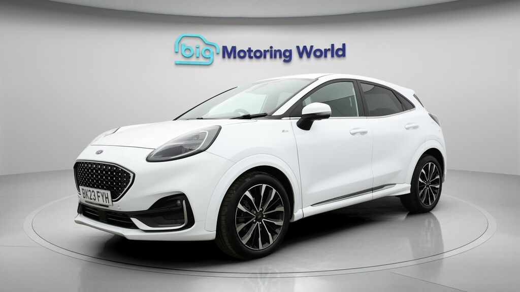 Ford Puma St-line Vignale BK23FYH White #3