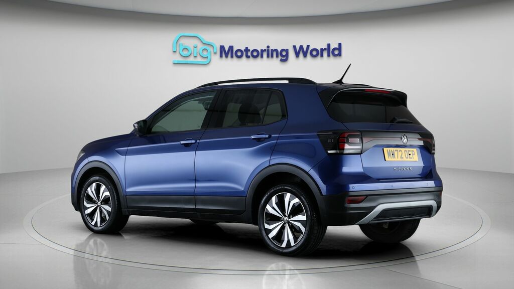 Volkswagen T-Cross Black Edition MW72OEP Blue #5