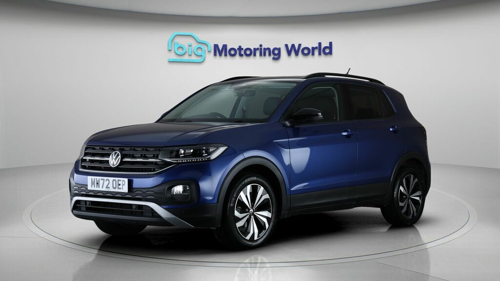 Volkswagen T-Cross Black Edition MW72OEP Blue #3