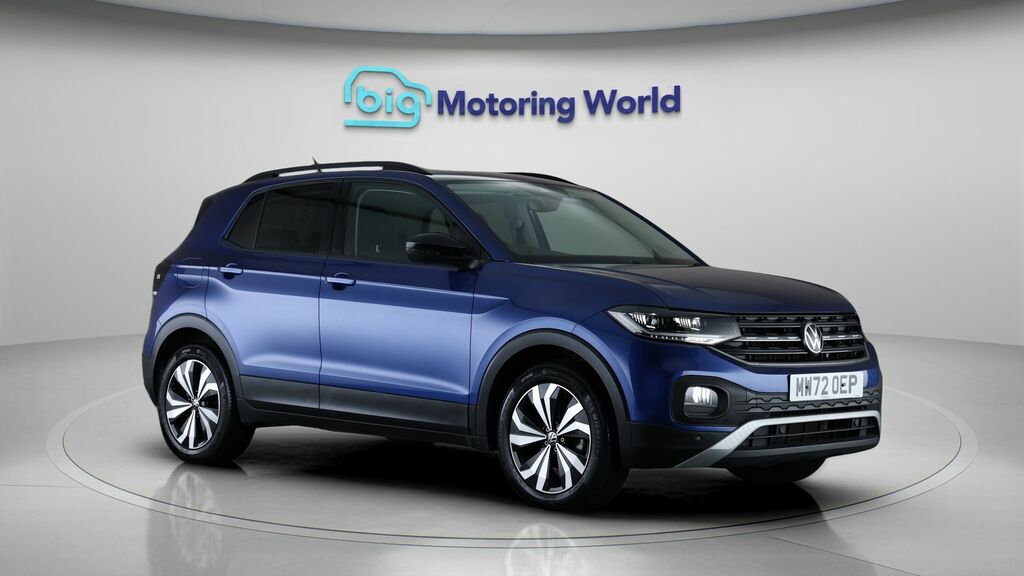 Volkswagen T-Cross Black Edition Blue