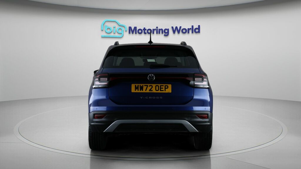 Volkswagen T-Cross Black Edition MW72OEP Blue #6