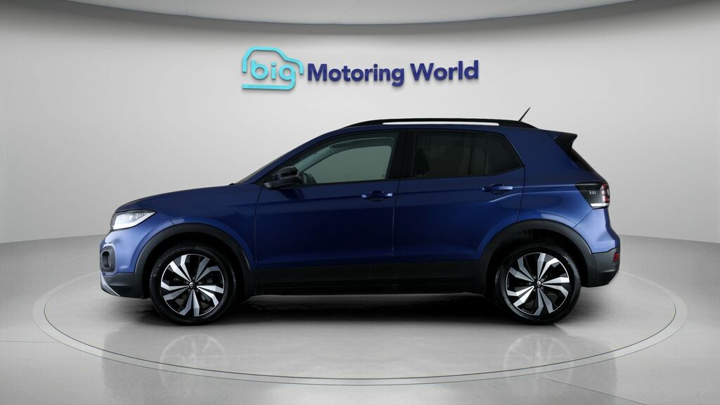 Volkswagen T-Cross Black Edition MW72OEP Blue #4