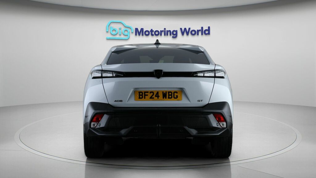 Peugeot 408 Gt White #6