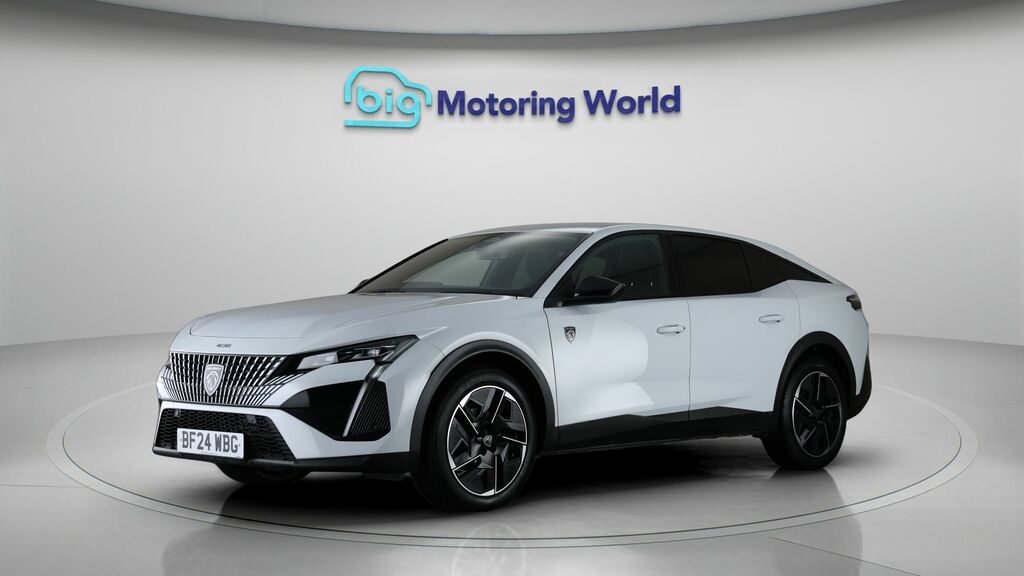 Peugeot 408 Gt White #3