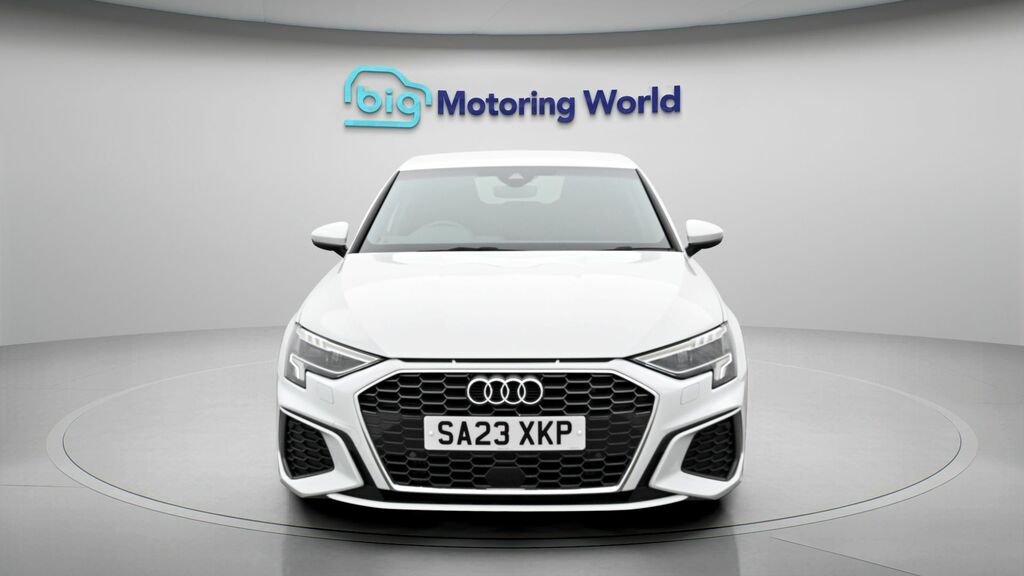 Audi A3 S Line SA23XKP White #2