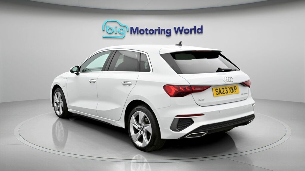 Audi A3 S Line SA23XKP White #5