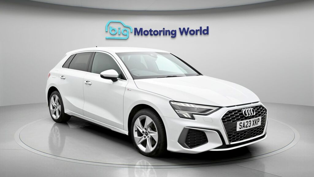 Audi A3 S Line White