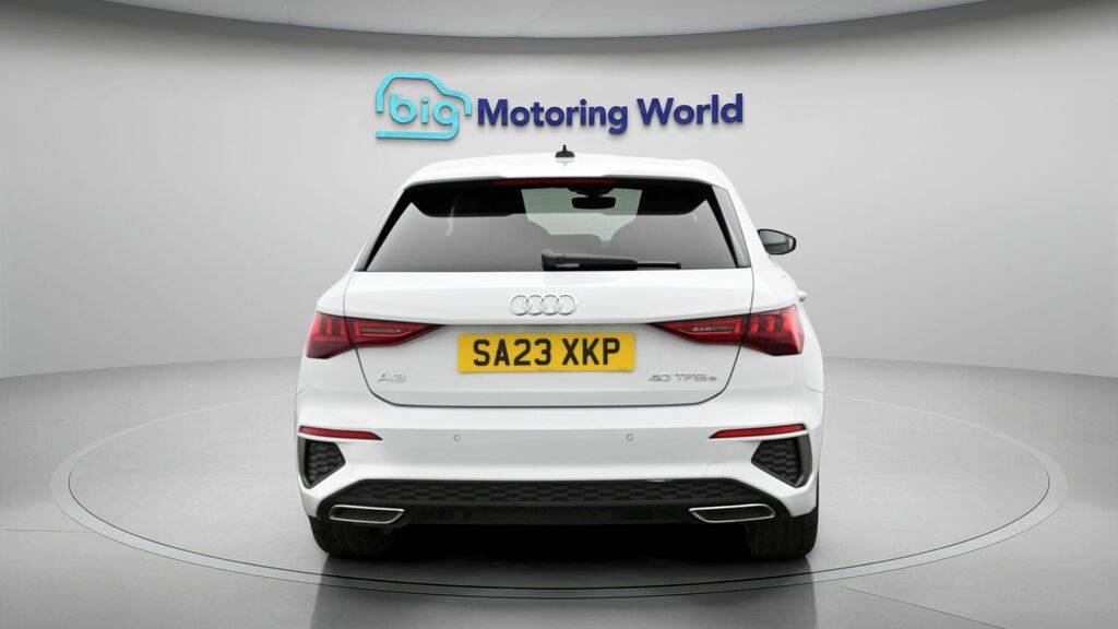 Audi A3 S Line SA23XKP White #6