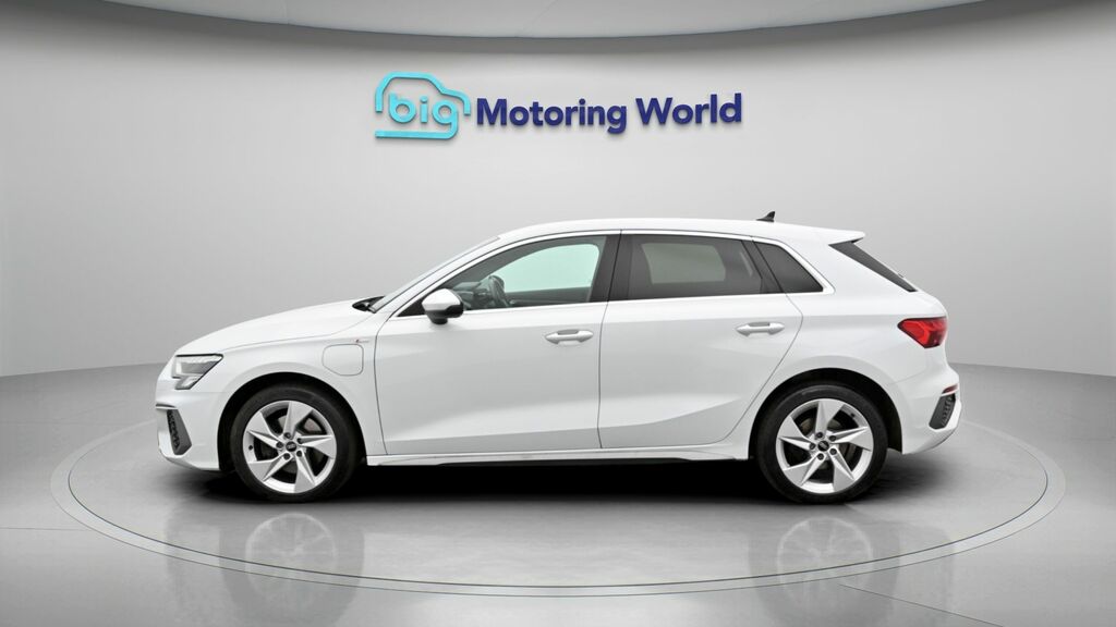 Audi A3 S Line SA23XKP White #4