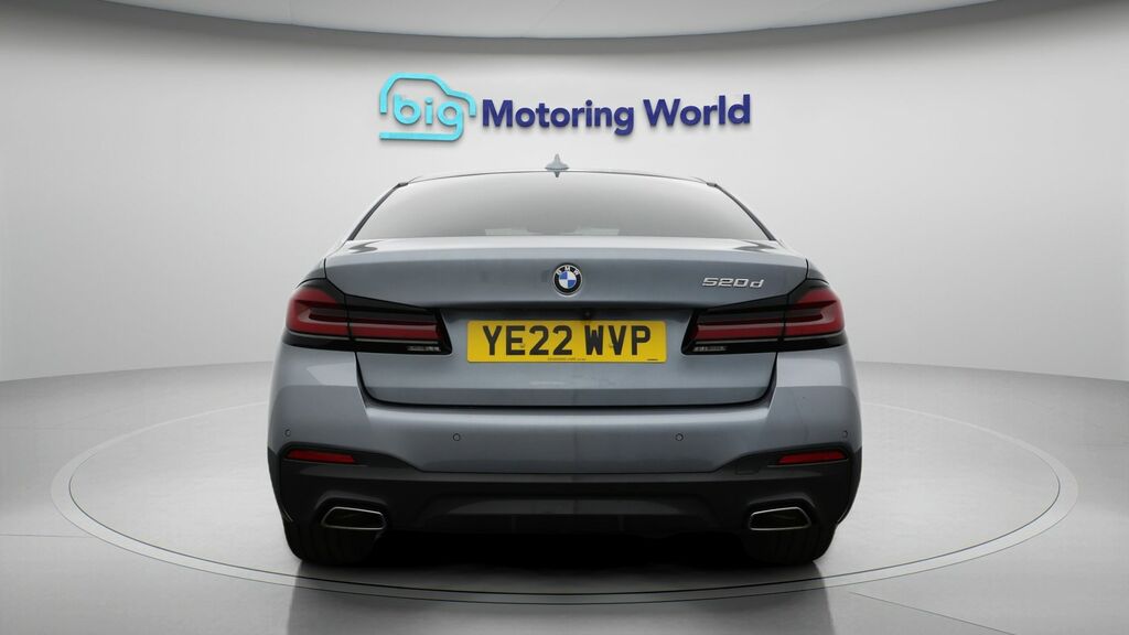 BMW 5 Series M Sport YE22WVP Blue #6