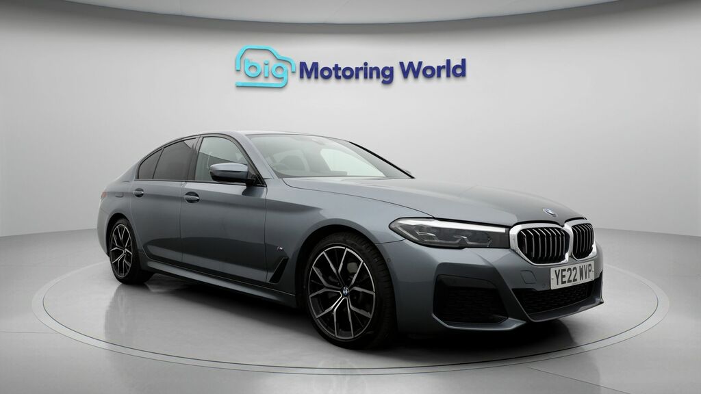 BMW 5 Series M Sport Blue