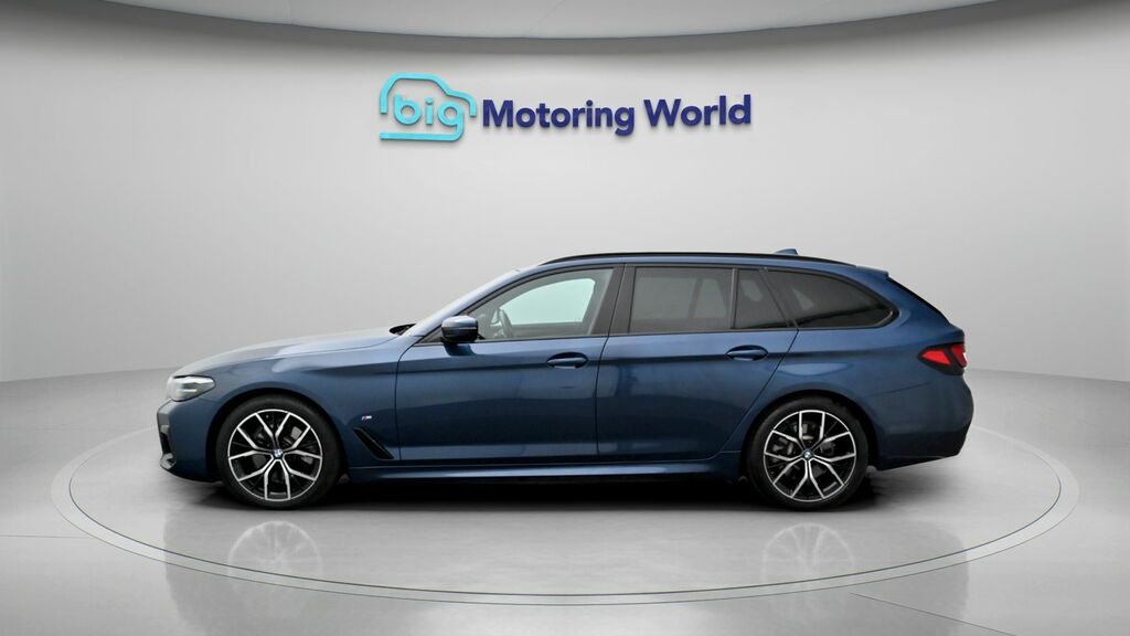 BMW 5 Series M Sport Blue #4