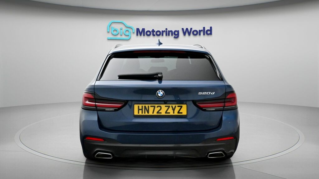 BMW 5 Series M Sport Blue #6