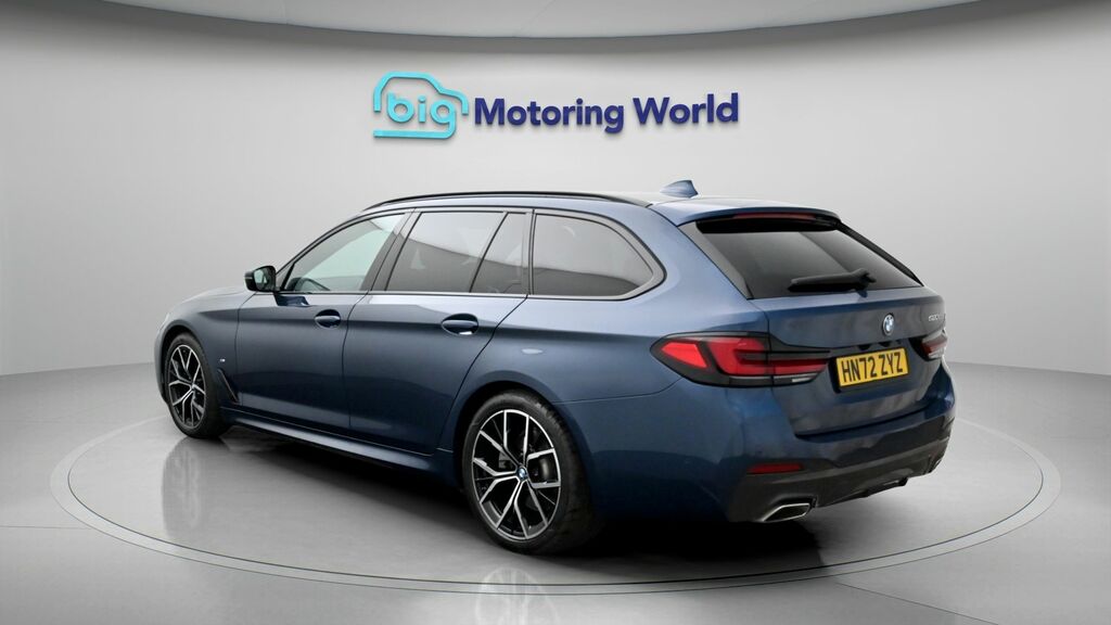BMW 5 Series M Sport Blue #5