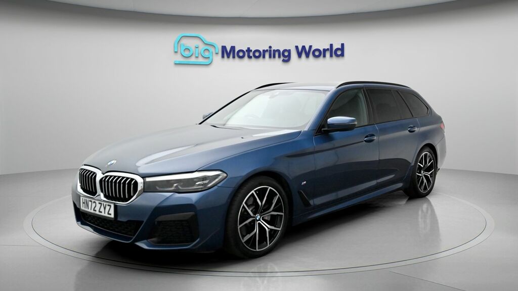 BMW 5 Series M Sport Blue #3