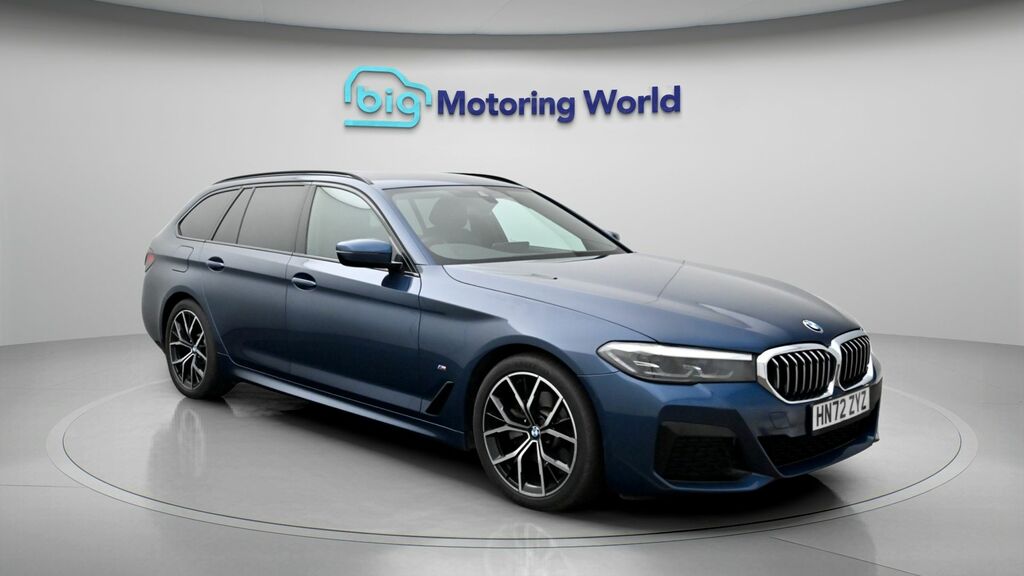 BMW 5 Series M Sport Blue