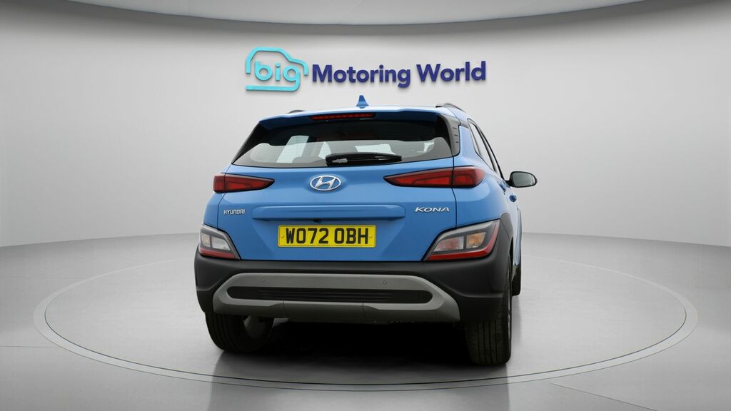 Hyundai Kona Se Connect WO72OBH Blue #6