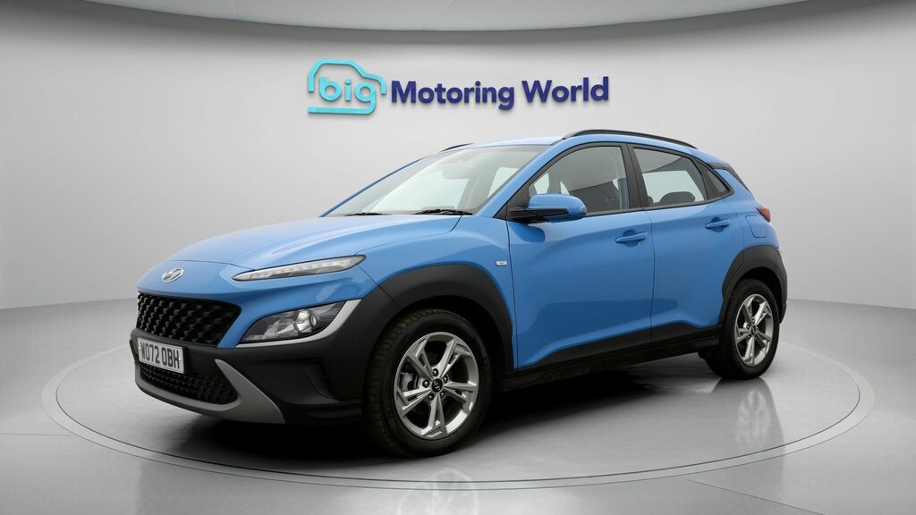 Hyundai Kona Se Connect WO72OBH Blue #3