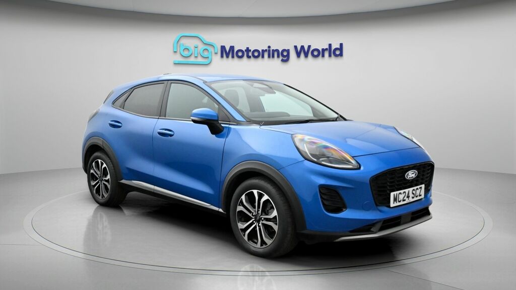Ford Puma Titanium Blue