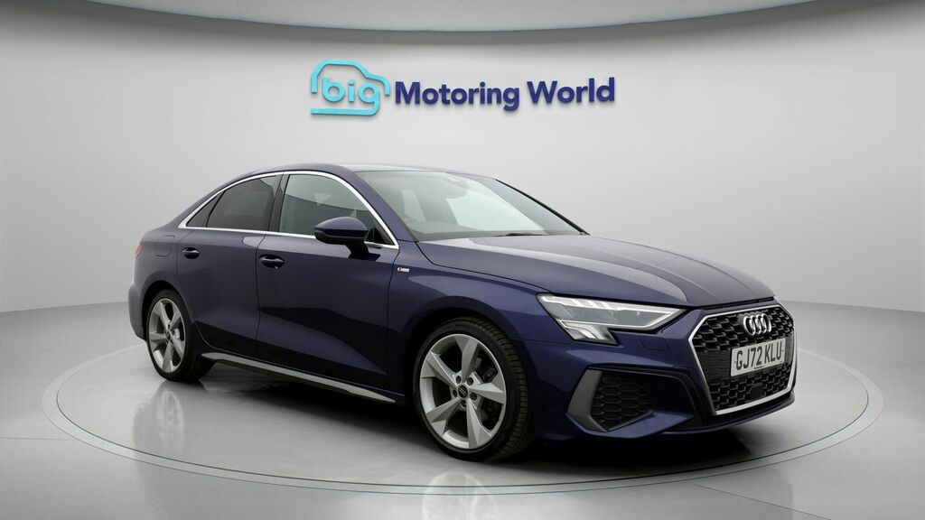 Audi A3 S Line Blue