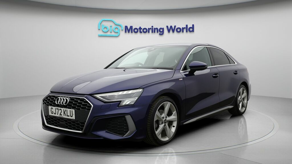 Audi A3 S Line GJ72KLU Blue #3