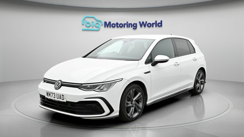 Volkswagen Golf R-line WM73UAD White #3