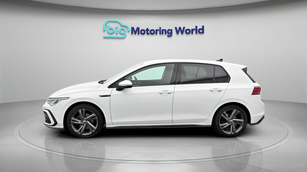 Volkswagen Golf R-line WM73UAD White #4