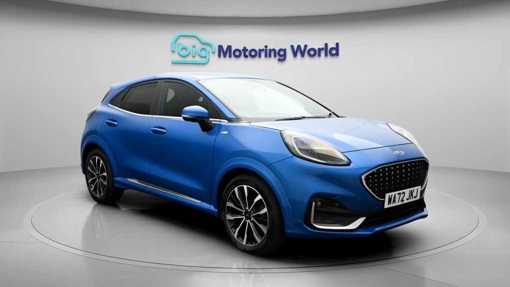 Ford Puma St-line Vignale WA72JKJ Blue