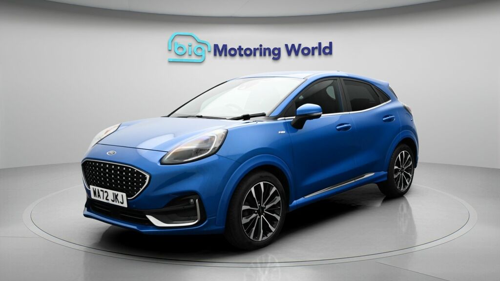 Ford Puma St-line Vignale WA72JKJ Blue #3