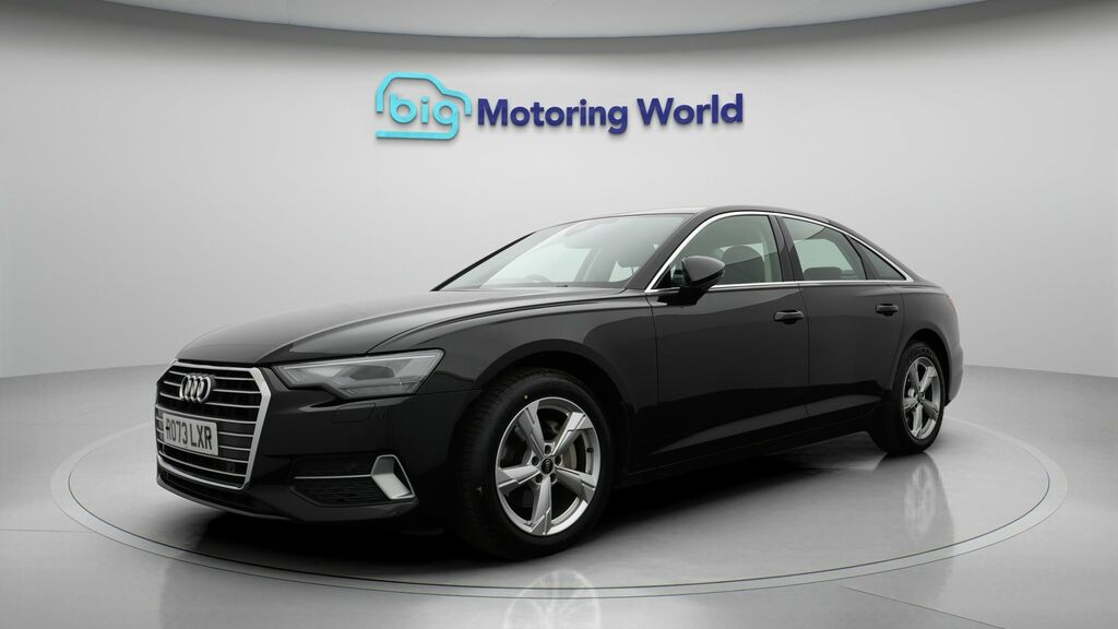 Audi A6 Saloon Sport Black #3
